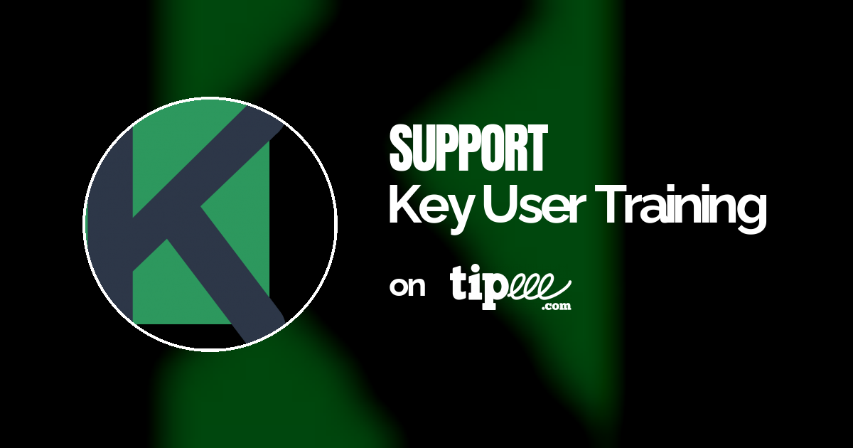 Key User Training – Tipeee