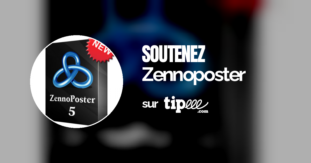 Zennoposter – Tipeee