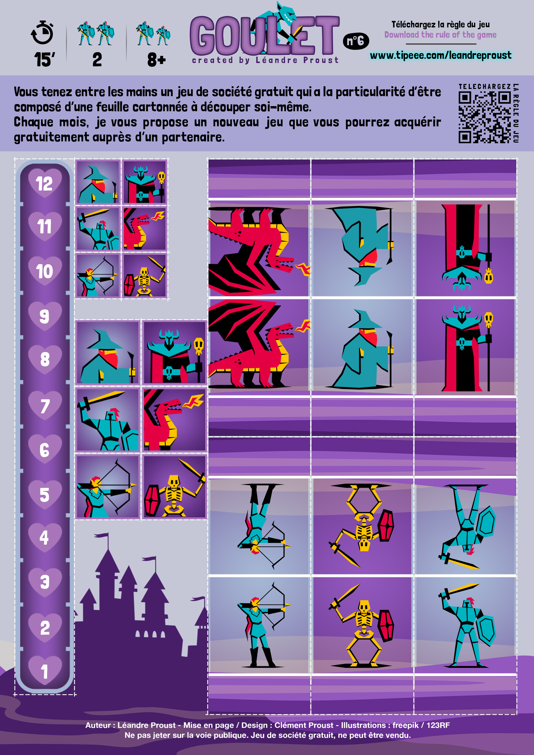 Léandre Proust Auteur de jeux de société Tipeee