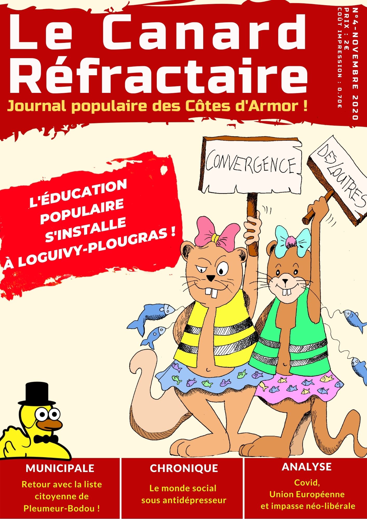 Le journal du Canard Réfractaire Tipeee