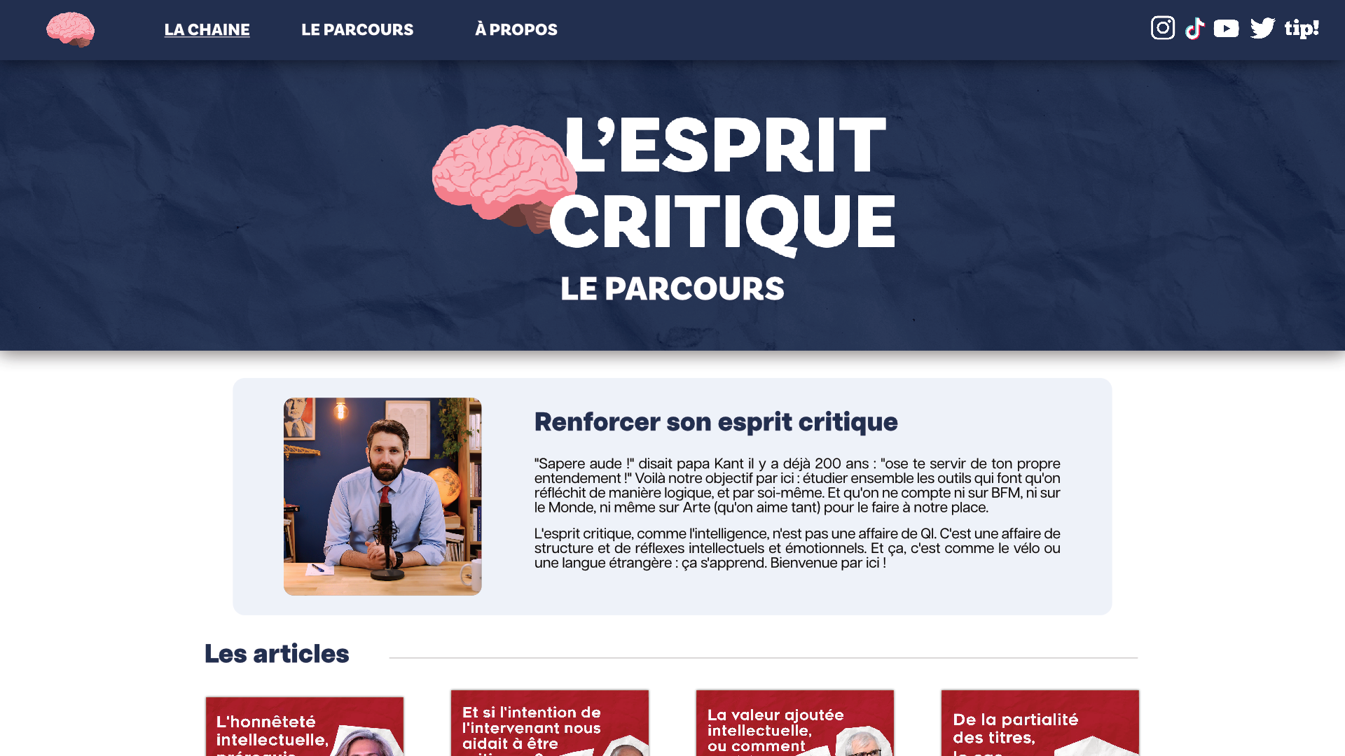 L'esprit critique... la suite. – Tipeee